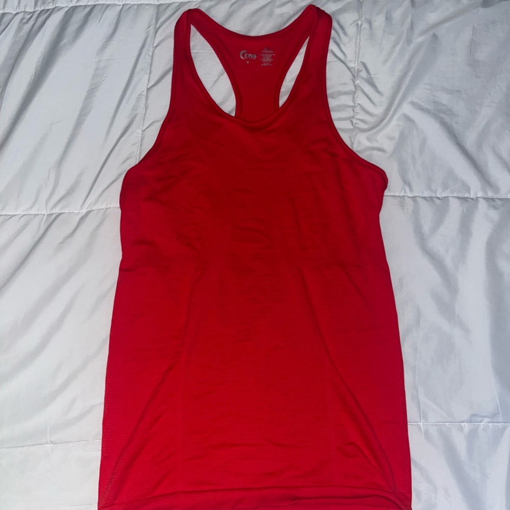 Athletic Women's Vibrant Red Racerback Tank